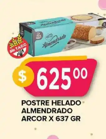 Supermercados Mayor Postre Helado Almendrado Arcor X 637 Gr. oferta