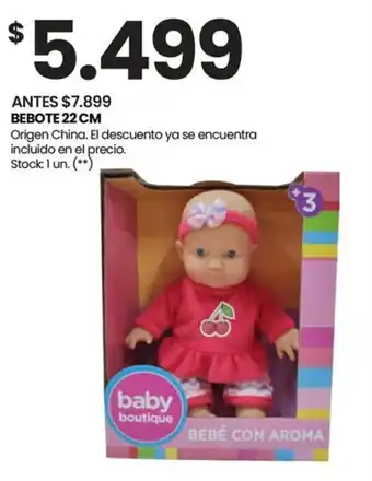 Changomas BEBOTE 22 CM oferta