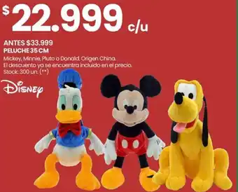 Changomas PELUCHE 35 CM oferta