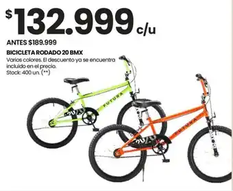 Changomas BICICLETA RODADO 20 BMX oferta