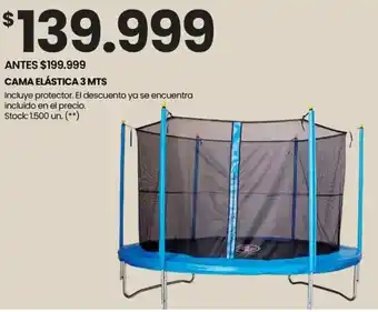 Changomas CAMA ELÁSTICA 3 MTS oferta