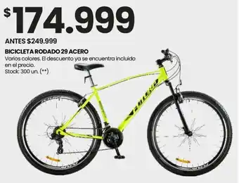 Changomas BICICLETA RODADO 29 ACERO oferta