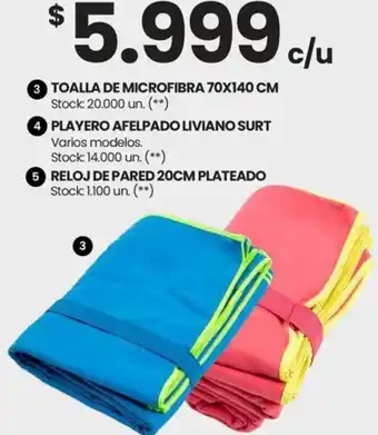 Changomas TOALLA DE MICROFIBRA 70X140 CM oferta