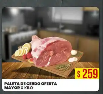 Supermercados Mayor Paleta De Cerdo Oferta Mayor X Kilo oferta