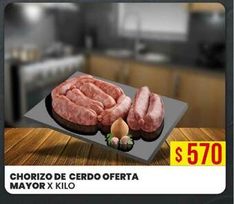 Supermercados Mayor Chorizo De Cerdo Oferta Mayor X Kilo oferta