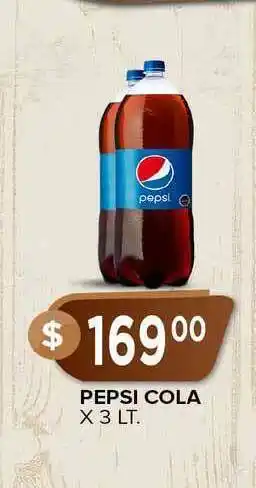 Supermercados Mayor Pepsi Cola oferta