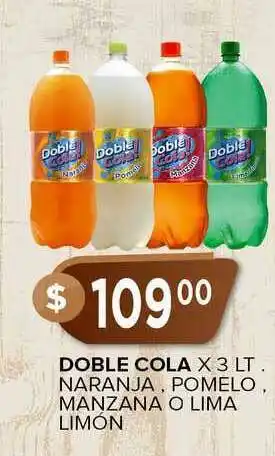 Supermercados Mayor Doble Cola X 3 Lt. oferta