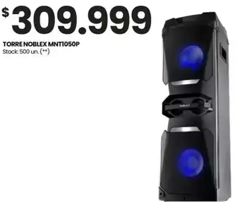 Changomas TORRE NOBLEX MNT1050P oferta