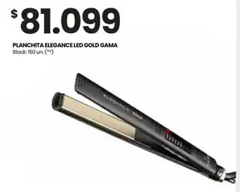 Changomas PLANCHITA ELEGANCE LED GOLD GAMA oferta