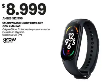 Changomas SMARTWATCH GROW HOME GR7 CON 2 MALLAS oferta