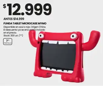 Changomas FUNDA TABLET MICROCASE MYMO oferta