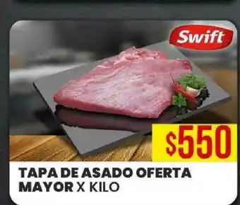 Supermercados Mayor Tapa De Asado Oferta Mayor X Kilo oferta