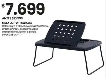 Changomas MESA LAPTOP PLEGABLE oferta