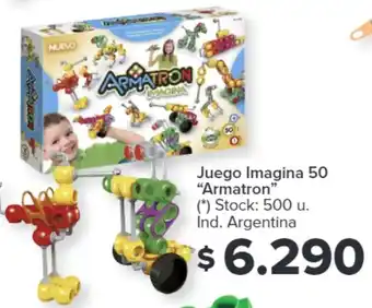 Carrefour Juego Imagina 50 Armatron oferta
