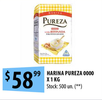 Punto Mayorista Harina Pureza 0000 x 1 kg oferta