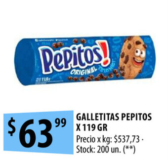 Punto Mayorista Pepitos Galletitas x 119 gr oferta