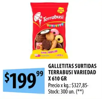 Punto Mayorista Terrabusi Galletitas Surtidas Variedad x 610 gr oferta