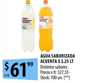 Punto Mayorista Acuenta Agua Saborizada x 2.25 lt oferta