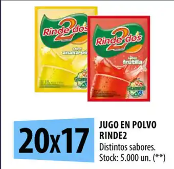 Punto Mayorista Rinde2 Jugo en Polvo oferta