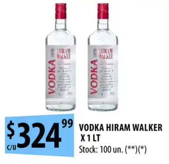 Punto Mayorista Vodka Hiram Walker x 1 lt oferta