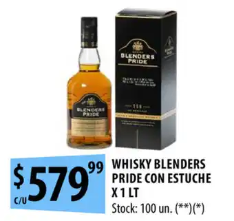 Punto Mayorista Whisky Blenders Pride con Estuche x 1 lt oferta