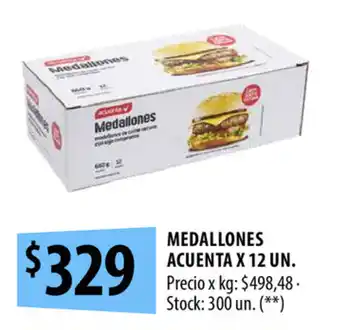 Punto Mayorista Acuenta Medallones x 12 un oferta
