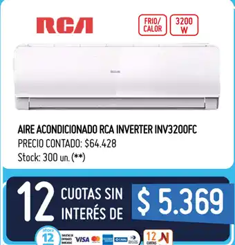 Punto Mayorista RCA Aire Acondicionado Inverter INV3200FC oferta