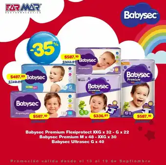 Babysec Premium Flexiprotect XXG x 32 - G x 22