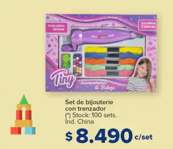 Carrefour Set de bijouterie con trenzador oferta