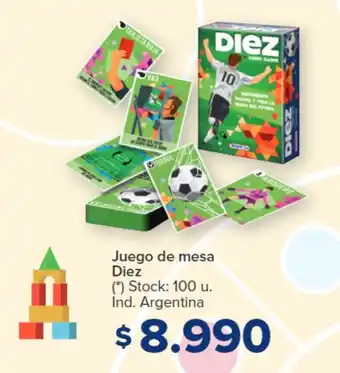 Carrefour Juego de mesa Diez oferta