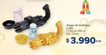 Carrefour Juego de burbujas a pila oferta