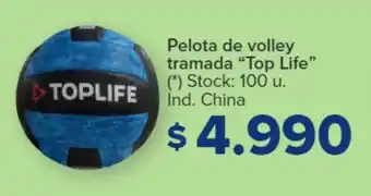 Carrefour Pelota de volley tramada "Top Life" oferta