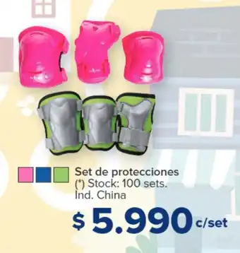 Carrefour Set de protecciones oferta