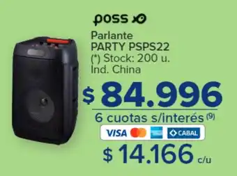 Carrefour poss Parlante PARTY PSPS22 oferta