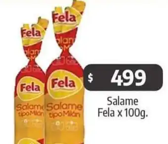 Autoservicio Capo Salame Fela x 100g. oferta