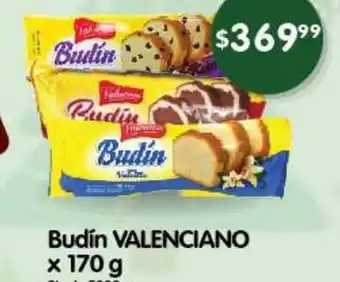 Supermercados Buenos Días Budín VALENCIANO x 170 g oferta