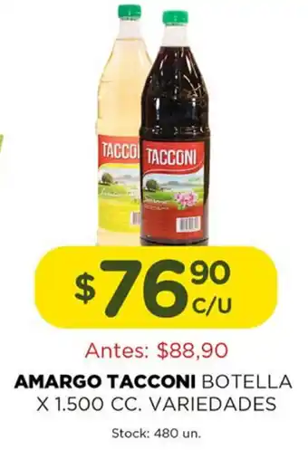 Super MAMI Amargo Tacconi Botella x 1.500cc Variedades oferta