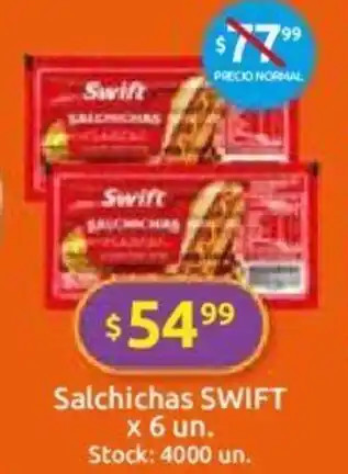 Cordiez Swift Salchichas x 6un oferta