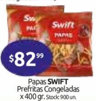 Cordiez Swift Papas Prefritas Congeladas x 400gr oferta