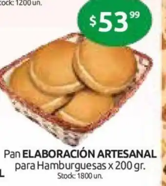 Cordiez Elaboración Artesanal Pan Hamburguesas x 200gr oferta