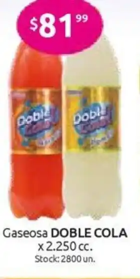 Cordiez Doble Cola Gaseosa x 2.250cc oferta