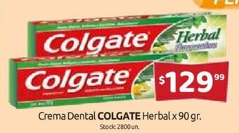 Cordiez Colgate Crema Dental Herbal x 90gr oferta