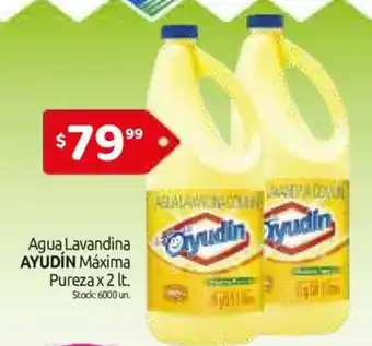 Cordiez Ayudín Máxima Agua Lavandina Pureza x 2lt oferta