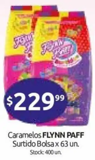 Cordiez Flynn Paff Caramelos Surtido Bolsa x 63un oferta