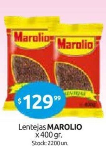 Cordiez Marolio Lentejas x 400gr oferta