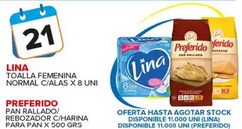 Carrefour Maxi Lina x 8uni/ Preferido x 500grs oferta