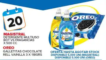 Carrefour Maxi Magistral x 500cc/ Oreo x 118grs oferta