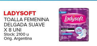 Carrefour Maxi Ladysoft Toalla Femenina Delgada Suave x 8uni oferta