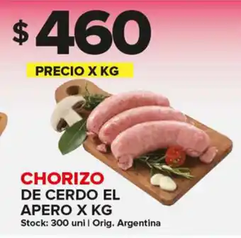 Carrefour Maxi Chorizo De Cerdo El Apero x kg oferta