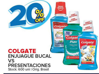 Carrefour Maxi Colgate Enjuague Bucal Vs Presentaciones oferta